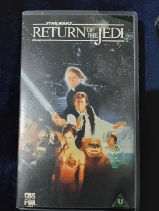 Star Wars VHS: Return of the Jedi & Empire Strikes