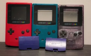 Lote 3 carcasas Game Boy Color - Piezas