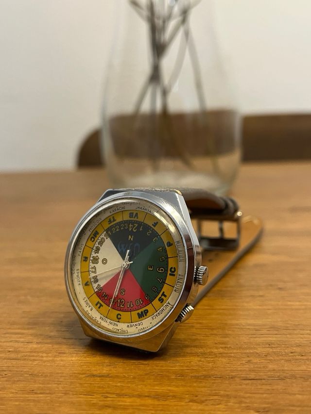 Reloj Raketa World Time Vintage URSS