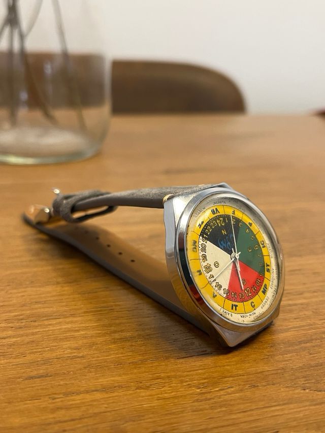 Reloj Raketa World Time Vintage URSS