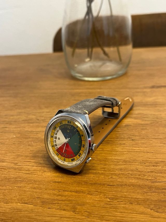 Reloj Raketa World Time Vintage URSS