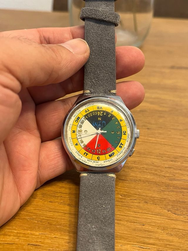 Reloj Raketa World Time Vintage URSS