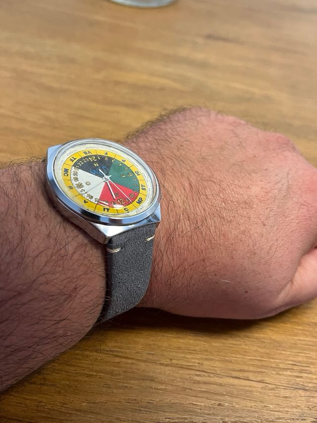 Reloj Raketa World Time Vintage URSS