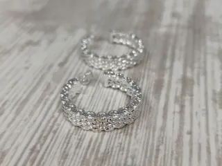 Pendientes Aro Plata Grande