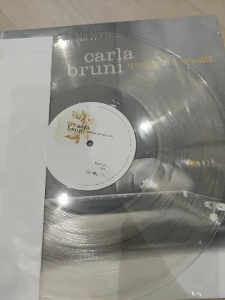 Vinilo LP Carla Bruni Quelqu'un m'a dit 20 Aniv.