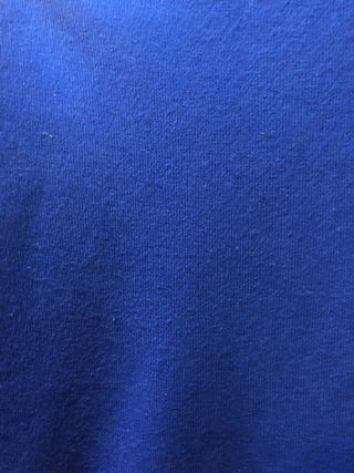 Jersey azul lentejuelas hombros talla L