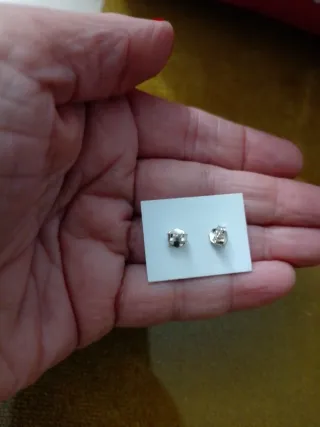 Pendientes Stitch Plata de Ley