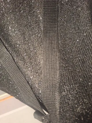 Elegance Chaqueta Lentejuelas Negra Talla XL