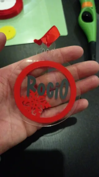 Bola de Navidad personalizada