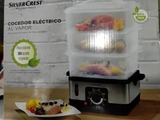 Cocedor Eléctrico SilverCrest al Vapor