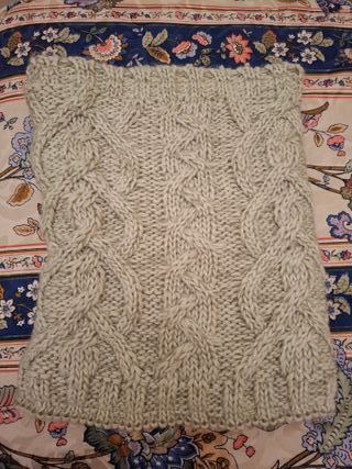 Cuello lana Woman Secret beige