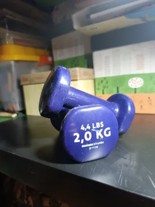 Pesos 2kg (4.4 LBS) Decathlon