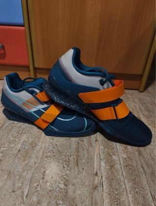 Nike Romaleos 4 Talla 45 Azul Naranja