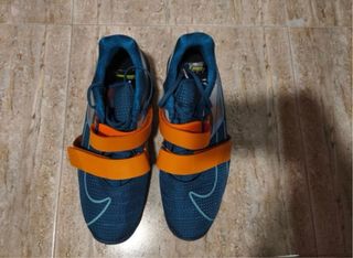 Nike Romaleos 4 Talla 45 Azul Naranja
