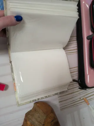 4 álbumes de fotos (200 fotos c/u)