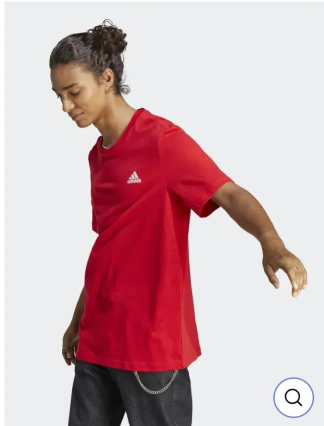 T-shirt Adidas uomo taglia M rossa