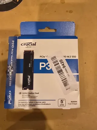 Crucial P310 SSD 2TB PCIe Gen4 NVMe M.2