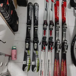 Lote de Esquís Elan, Nordica, Atomic