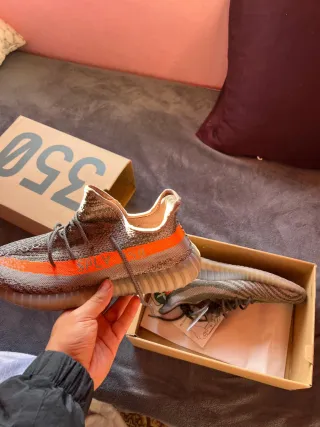 Adidas Yeezy 350 Boost V2 Gris Naranja