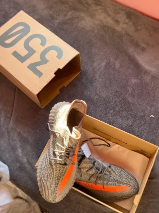 Adidas Yeezy 350 Boost V2 Gris Naranja