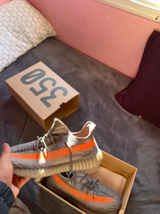 Adidas Yeezy 350 Boost V2 Gris Naranja