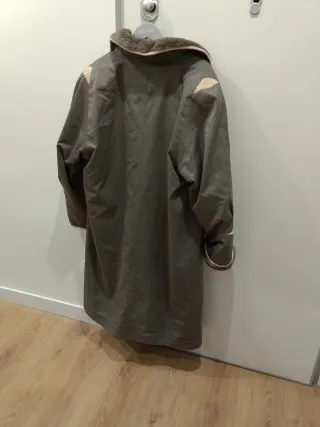 Gabardina gris invierno talla 52