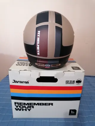 Lote de casco, guantes y bolso