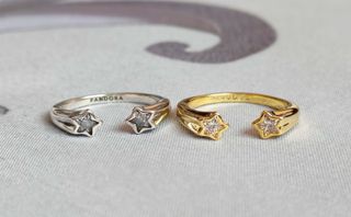 Conjunto Anillos Estrellas