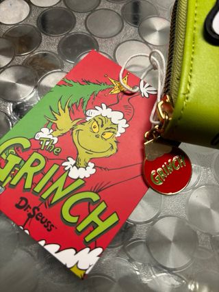 Portafoglio Il Grinch con cappello rosso