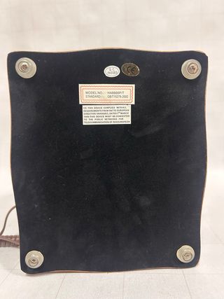 Teléfono Antiguo Madera y Bronce