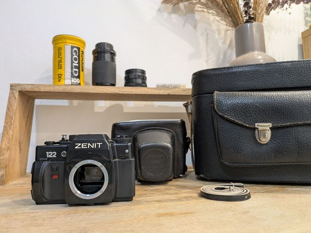 Pack Camara analógica Zenit 122