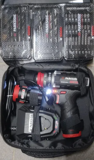 Pack aparafusadora performance Parkside 12V - nova