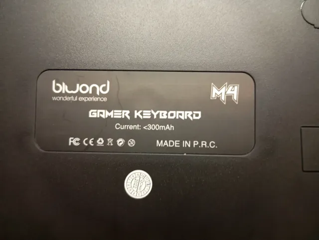 Teclado Mecánico 60% Bluond M4