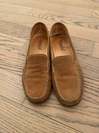 Mocassini Manila Donna Beige/Marrone