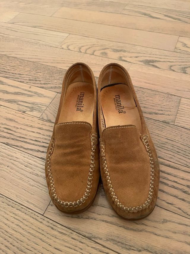 Mocassini Manila Donna Beige/Marrone