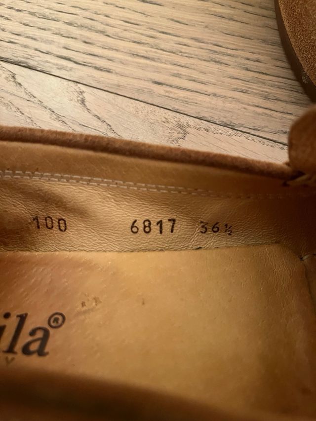 Mocassini Manila Donna Beige/Marrone