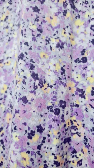 Vestido largo floral espalda descubierta