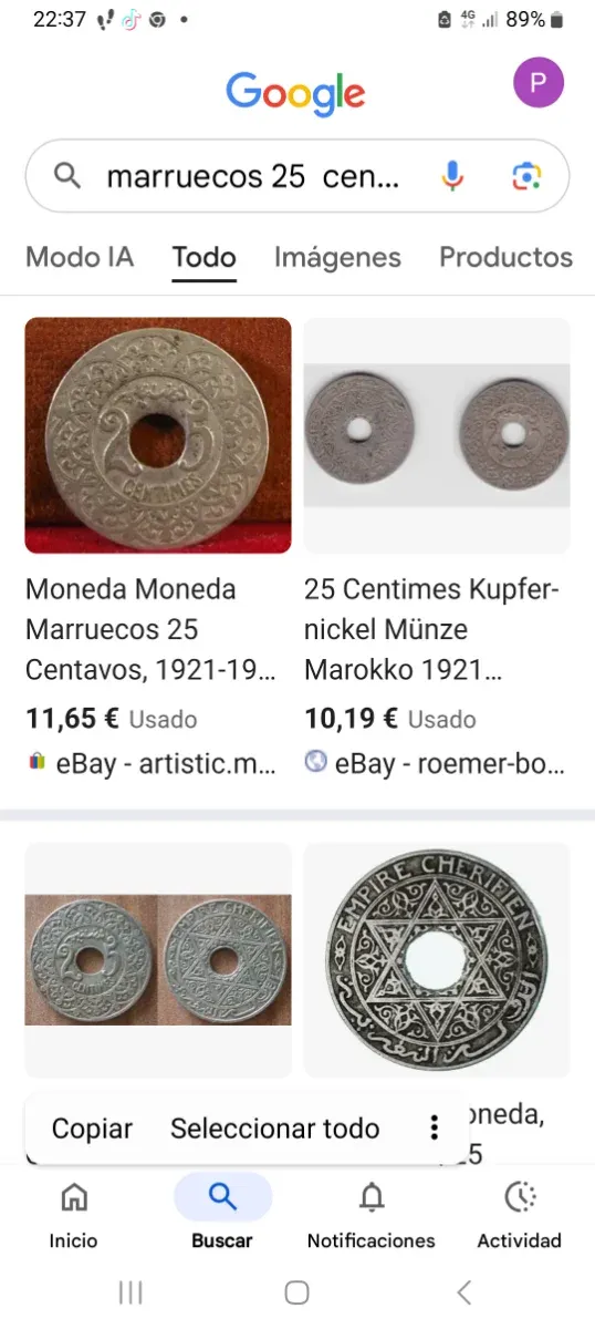 Conjunto di monete del Marocco