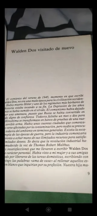 Walden dos [Jan 01, 1987] Skiner