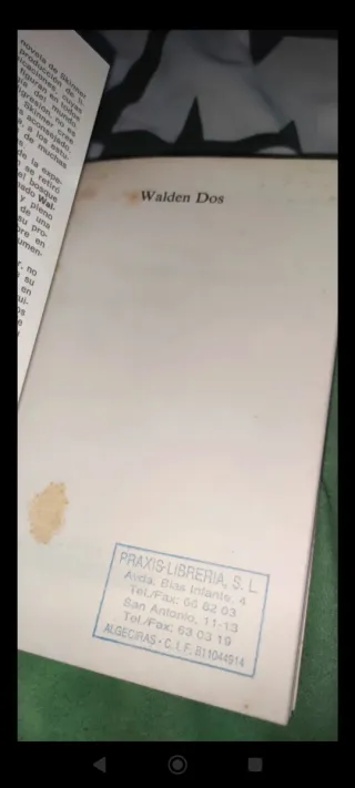 Walden dos [Jan 01, 1987] Skiner