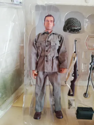 1/6 Dragón wwii Guam M1919 MG team hunt & peck