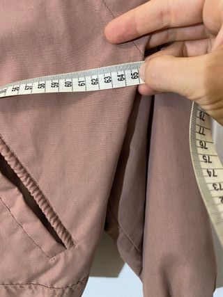 Chaqueta bomber vintage rosa M-L