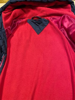 Plumas Jordan Negra y Roja talla 12/13 años