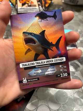 Carta Tralalero Tralala Under Custody