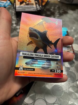 Carta Tralalero Tralala Under Custody