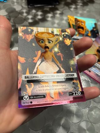 Ballerina Cappuccina Under Custody Carta