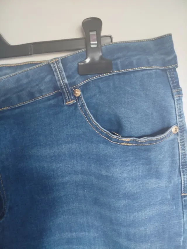 Pantalón vaquero mujer talla grande XXL