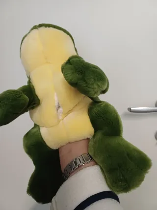 Peluche burattino rana cra cra