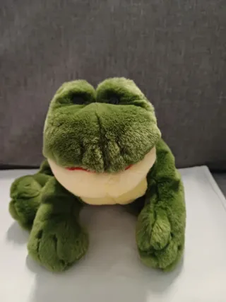 Peluche burattino rana cra cra