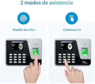 NGTeco Control Horario Empleados Huella Dactilar